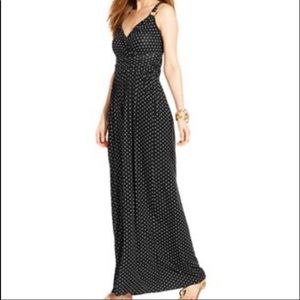 Vince Camuto Black & white polka dot size medium